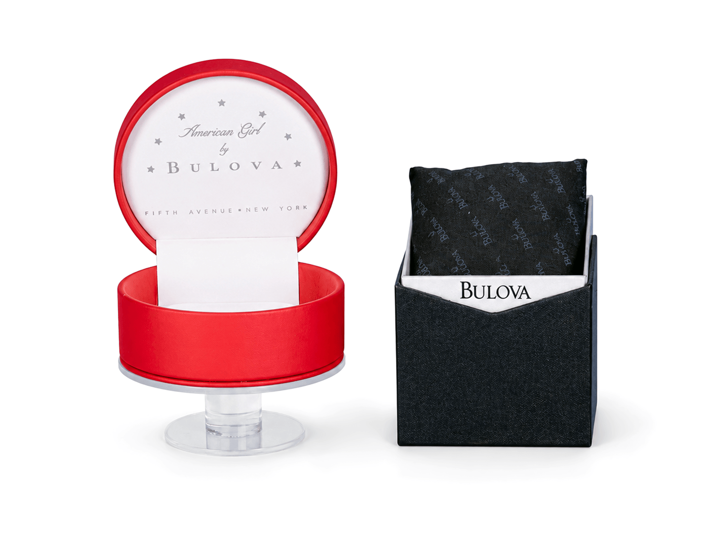 Custom Bulova Watch Boxes Hinged and Rigid
