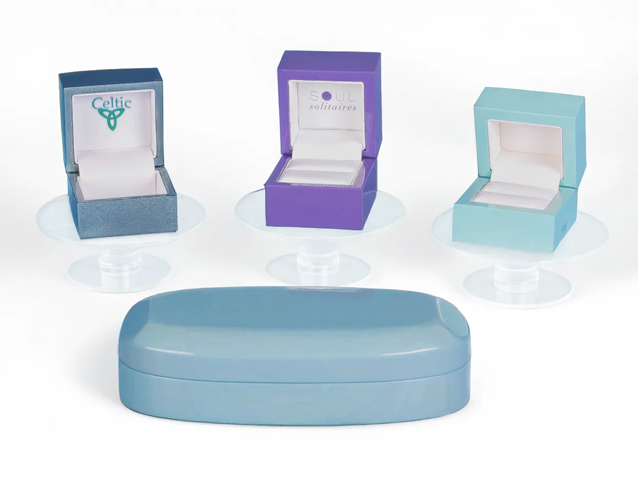 Hinged Jewelry and Eyewear Boxes